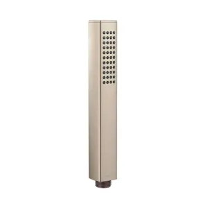 Moen 189318BN Moen Single-Function Handheld Shower for 3988EP Slide Bar Handshower, Square, LifeShine Finish, Eco-Performance, 1.75 GPM, WaterSense, Brushed Nickel - 189318BN