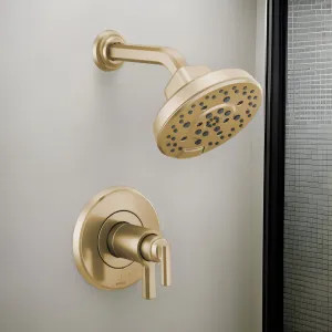 Brizo T60298-GL Brizo Levoir TempAssure Thermostatic Shower Faucet w/ Multi-Function Showerhead, 1.75 GPM, Brilliance Luxe Gold - T60298-GL