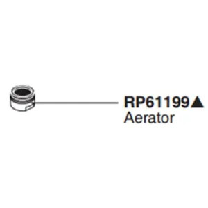 Brizo RP61199GL Brizo RP61199GL Traditional Aerator for Potfiller - Luxe Gold