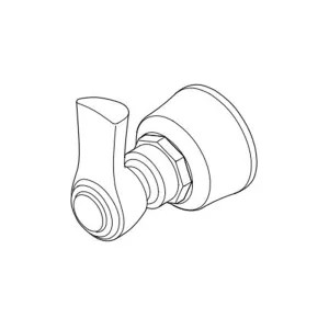 Brizo RP100338NK Brizo RP100338NK Rook Diverter Lever Handle - Luxe Nickel 