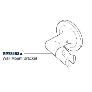 Brizo RP73153GL Brizo RP73153GL Odin 88875-GL Handshower Holder Assembly - Luxe Gold