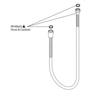 Brizo RP49645SL Brizo RP49645SL Hose and Gaskets - Luxe Steel