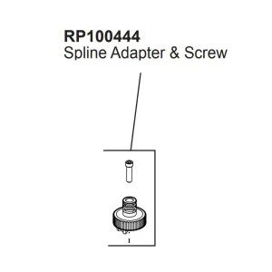 Brizo RP100444 Brizo RP100444 Insert and Screw