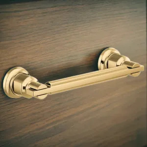 Brizo 699176-PG Brizo Invari 4” Metal Drawer Pull, Brilliance Polished Gold - 699176-PG
