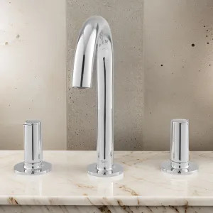 American Standard 7105821.002 American Standard Studio S Two Handle Widespread Chrome Lavatory Faucet, Metal Lever Handles, 1.2 GPM, WaterSense - 7105821.002