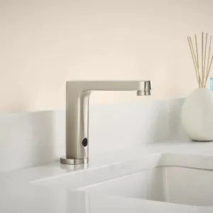 American Standard 2506143.295 American Standard Moments Selectronic Bathroom Faucet, Touchless Faucet, PWRX 10 Year Battery, 1.5 GPM, WaterSense, Brushed Nickel - 2506143.295 