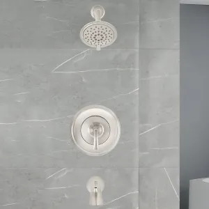 American Standard TU106508.013 American Standard Patience Polished Nickel Tub/Shower Trim Kit, 1.8 GPM, WaterSense - TU106508.013