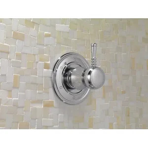 Brizo T60910-PC Brizo Traditional Single-Handle Diverter Trim, Six Function, Lever Handle, Polished Chrome - T60910-PC