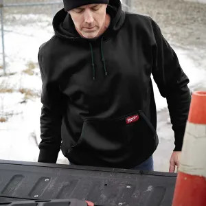 Milwaukee 350B-2X Milwaukee 2XL Heavy Duty Pullover Hoodie, Black - 350B-2X