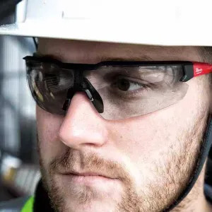 Milwaukee 48-73-2108 Milwaukee Gray Safety Glasses with Fog-Free and Anti-Scratch Lenses - 48-73-2108