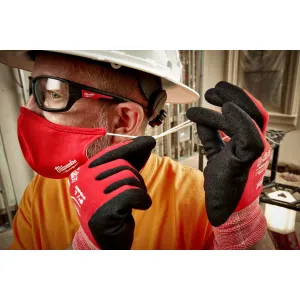 Milwaukee 48-73-4228 Milwaukee 48-73-4228 3PK 2-Layer Face Mask - Red