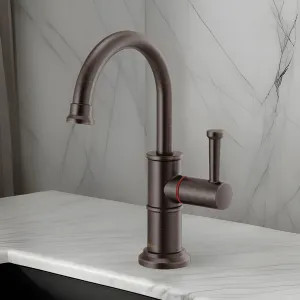 Brizo 61325LF-H-RB Brizo Artesso Single-Handle Instant Hot Faucet, Less Tank and Filter, Lever Handle, 1.0 GPM, Venetian Bronze - 61325LF-H-RB