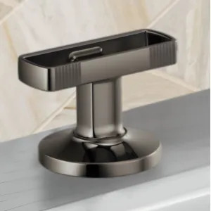 Brizo HK5306-BNX Brizo Kintsu Widespread Lavatory Knob Handle Kit, Brilliance Black Onyx - HK5306-BNX