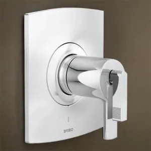 Brizo T60006-PCLHP Brizo Kintsu TempAssure Thermostatic Valve Trim with Temperature and Volume Control, Polished Chrome - T60006-PCLHP