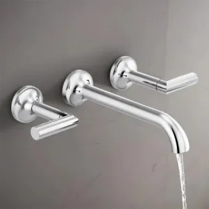 Brizo T65875LF-PCLHP Brizo Odin Two-Handle Bathroom Faucet, Less Handles and Drain, Wall-Mount, 1.5 GPM, Polished Chrome - T65875LF-PCLHP
