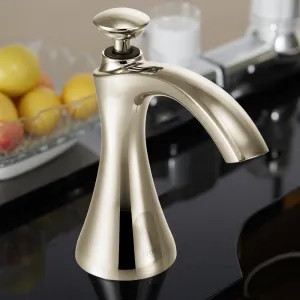 Moen S3946NL Moen Transitional Kitchen Soap/Lotion Dispenser, 18oz, Polished Nickel - S3946NL