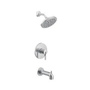 Moen UT2263EP Moen Cia M-Core 2-Series Tub/Shower Faucet with 1.75 GPM Rainshower, 1-Function, Single Lever Handle, M-PACT, Immersion, Chrome - UT2263EP