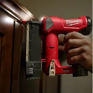 Milwaukee 2540-21 Milwaukee M12 23-Gauge Cordless Pin Nailer Kit with 1.5 Ah Battery, Charger, and Tool Bag - 2540-21 
