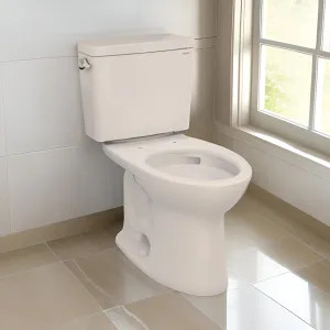 Toto CST776CSG#12 TOTO CST776CSG#12 21 Drake Two-Piece Elongated 1.6 gpf with CeFiONtect - Sedona Beige