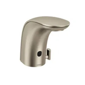 Moen 8554BN Moen 8554BN M-POWER One-Handle Sensor-Operated Lavatory Faucet, Brushed Nickel