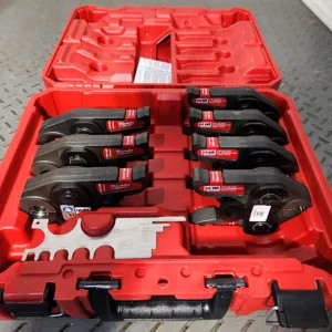 Milwaukee 49-16-2662R Milwaukee 7-Piece RLS Press Jaw Kit for M18 FORCE LOGIC Press Tools with Carrying Case, 1/4