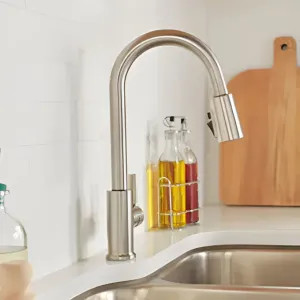 Peerless P7912LF-SS Peerless Flute Single Handle Pull-Down Kitchen Faucet, Stainless - P7912LF-SS