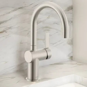 Moen 5622SRS Moen Cia Single-Handle High Arc Bar Faucet w/ 360-Degree Rotating Spout, 1.5 GPM, Spot Resist Stainless - 5622SRS