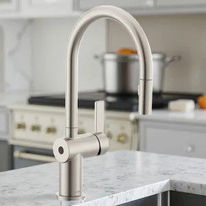 Moen 7622EWSRS Moen Cia Single-Handle High-Arc Pull-Down Kitchen Faucet w/ MotionSense Wave, 1.5 GPM, Spot Resist Stainless - 7622EWSRS