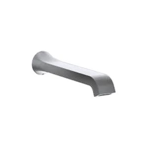 Moen TF3901 Moen Genta Wall Mounted Chrome Non-Diverter Tub Spout, 1/2-inch Connection Size, M-PACT Valve System - TF3901