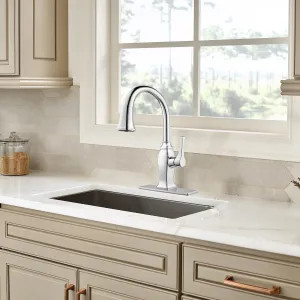 Pfister GT529-BFC Pfister Briarsfield Single-Handle Pull-Down Kitchen Faucet, Chrome - GT529-BFC