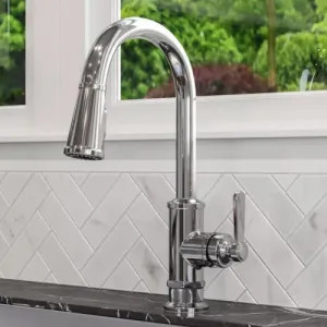Pfister GT529-TDC Pfister Port Haven Single-Handle Pull-Down Kitchen Faucet, Chrome - GT529-TDC
