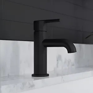 Pfister LG42-BI0B PFISTER LG42-BI0B BRISLIN ONE HANDLE LAV FAUCET MATTE BLACK