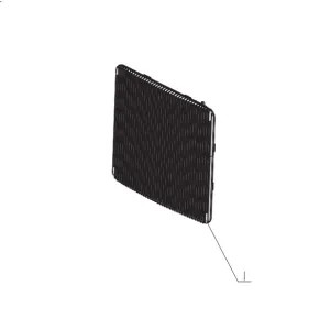 GREE Front Grill For 3VIR12HP230V1AO - 016004060004