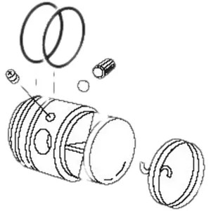 Sloan 3309037 Sloan DV-1003-A Pivot Replacement Kit for Bed Pan Washers (3309037)