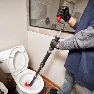 Milwaukee 49-16-3576 Milwaukee TrapSnake Hand-Crank Toilet Auger, 6 ft - 49-16-3576