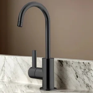 Franke EOS-HO-IBK Franke Eos Neo Single-Handle Beverage Faucet for Hot Filtered Water, 1.75 GPM, Industrial Black, EOS-HO-IBK - (119.0685.375)