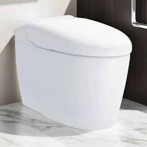 Toto MS8341CUMFG#01 TOTO Neorest RS Smart Toilet with WASHLET Bidet Seat, 1.0/0.8 GPF, Cotton White - MS8341CUMFG#01