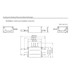   GREE 208/230V Cooling and Heating Recovery Mode Exchanger - NCHS2B(U)
