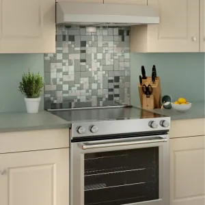 Broan BCSEK124SS Broan-NuTone Glacier 24-Inch Under-Cabinet Range Hood, 300 CFM, Stainless Steel - BCSEK124SS