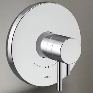 Moen UT4291 Moen Align Two-Handle Valve Only Trim w/ Flow Control and Temperature Adjust, Lever Handle, M-Core 4, Thermostatic Cartridge, Chrome - UT4291