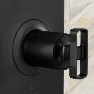 Brizo HK60P06-BL Brizo Kintsu Pressure Balance Valve Trim Knob Handle Kit, Matte Black - HK60P06-BL