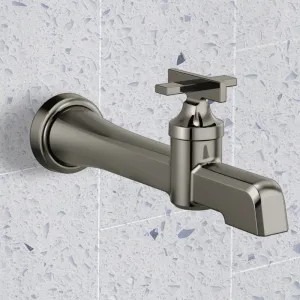 Brizo T65798LF-BNX Brizo Levoir Single-Handle Bathroom Faucet, Less Drain, Wall-Mount, WaterSense, 1.5 GPM, Brilliance Black Onyx - T65798LF-BNX