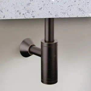 Brizo BT041142-RB Brizo Bottle Trap with Escutcheon and Removable Cleanout Cover, Brass, Venetian Bronze - BT041142-RB