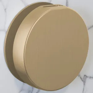 Brizo RP103313GLL Brizo Mystix Contemporary Round Steam Head, Brilliance Luxe Gold - RP103313GLL