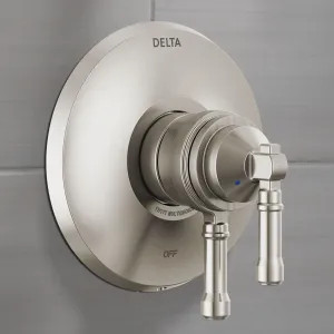 Delta T17084-SS-PR Delta Broderick Monitor 17 Series Valve Only Trim, ADA, MultiChoice Valve, Lumicoat Stainless - T17084-SS-PR