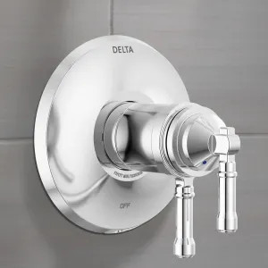 Delta T17T084-PR Delta Broderick 17T Series Valve Only Tim, TempAssure, ADA-Compliant, Lumicoat Chrome - T17T084-PR
