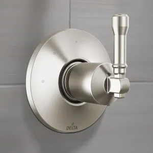 Delta T11884-SS-PR Delta Broderick 3-Function Diverter Trim, ADA, Lumicoat Stainless - T11884-SS-PR