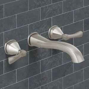 Delta T3576LF-SS-PR-WL Delta Stryke Wall-Mount Lavatory Faucet for 8