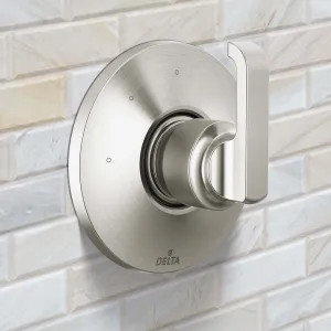 Delta T11889-SS-PR DELTA T11889-SS-PR TETRADelta Tertra Three-Function Diverter Trim, ADA, Lumicoat Stainless - T11889-SS-PR