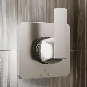 Delta T11937-SS Delta Velum 6-Setting 3-Port Diverter Trim, ADA, Stainless - T11937-SS